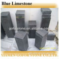 blue limestone parking stones